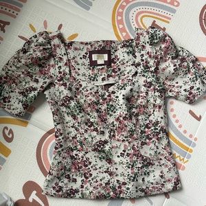 Maeve top US size 4 floral